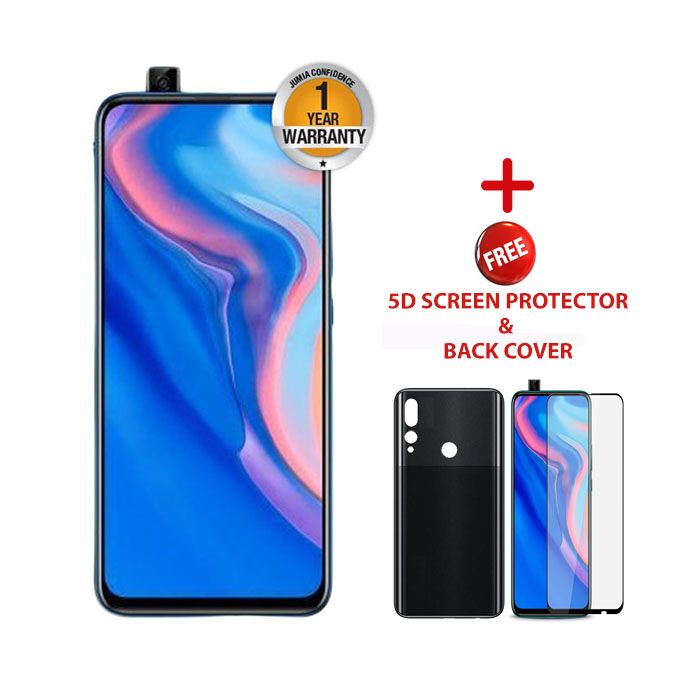 Huawei Y9 Prime 2019 6 59 128gb 4gb Ram Dual Sim Back Cover 5d Screen Protector Black Best Price Online Jumia Kenya
