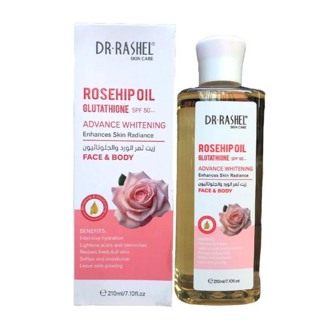 dr rashel glutathione Dr. Rashel Rosehip Oil Glutathione SPF 50 Advance