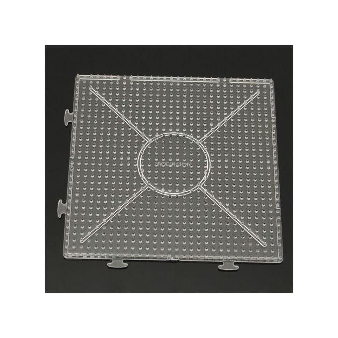 Large Pegboards for Perler Bead Hama Fuse Beads Clear Square