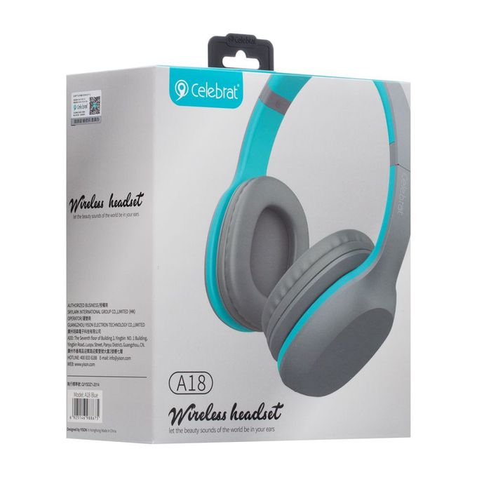 product_image_name-Celebrat-A18 Wireless Bluetooth Headphones with extra bass Grey Blue-1