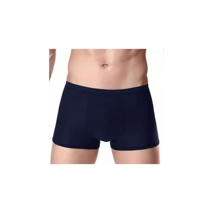 Buy LAPASA Men's 4 Pack Boxer Briefs - Premium ELS Cotton - Boxer Shorts  Tagless Trunks (Medium, Navy Blue) Online at desertcartCyprus