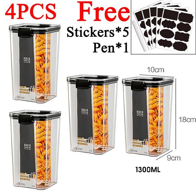 460~1800ml Stackable Food Storage SET Box Kitchen Containers