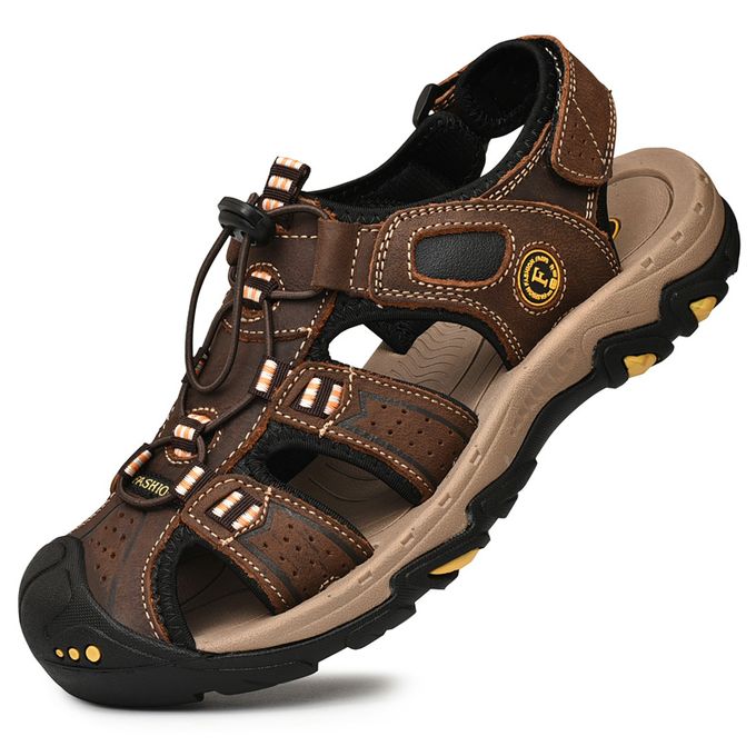 mens hiking sandals closed toe