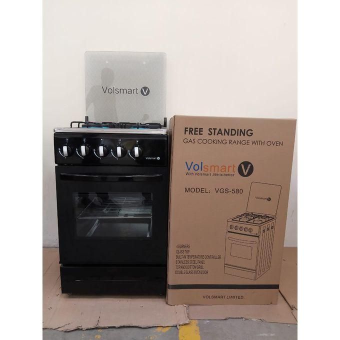 VOLSMART 4 Burners VGS-580 Free Standing Gas Cooker Cooking Range with ...