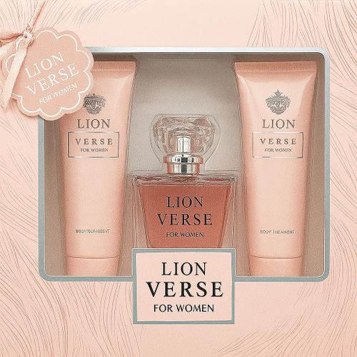 Lion Verse for Women Perfume Gift Set - Inspired by Versace Bright Crystal