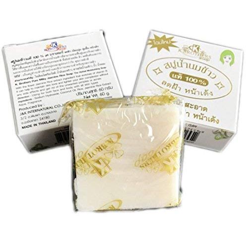 Original Rice Milk Collagen White Anti Acne Soaps Nice Smell