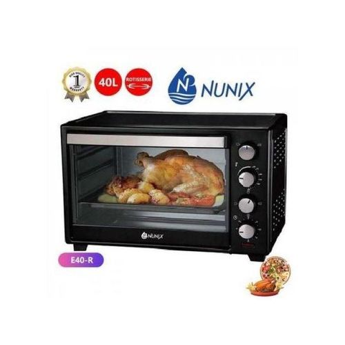 Nunix 40L Electric Rotisserie Oven For Baking And Grilling.