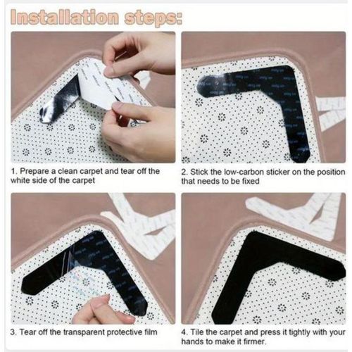 Set 8PCS Rug Gripper Tape