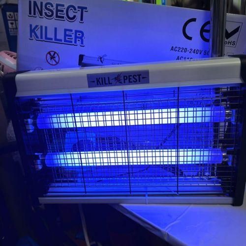 Electric Bug Zapper Indoor Mosquito Lamp with Hanging Chain UV Bulbs 2800V Grid and Easy Maintenance Design for Residential and Commercial Use