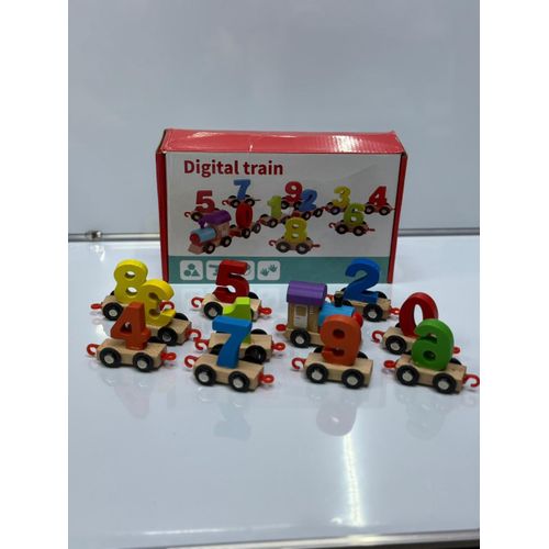 Digital Number Train Set