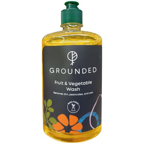 600ml FRUIT VEGETABLE WASH Removes Dirt Pesticides Wax Non-Toxic Biodegradable Vegan Eliminates Bacteria