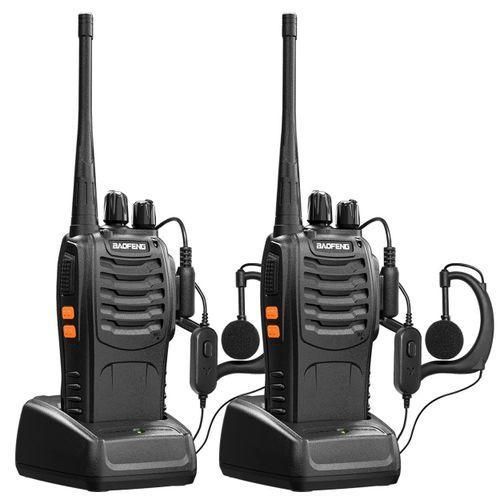 Baofeng BF-888s 3-5KM Long Range Walkie Talkie Radio Calls 2pcs