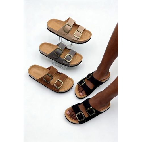 Double Buckle Comfort Sandals