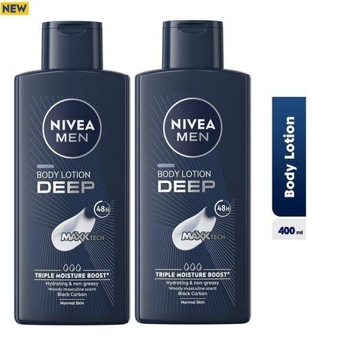 MEN Deep Body Lotion For Men - 400ml Pack Of 2