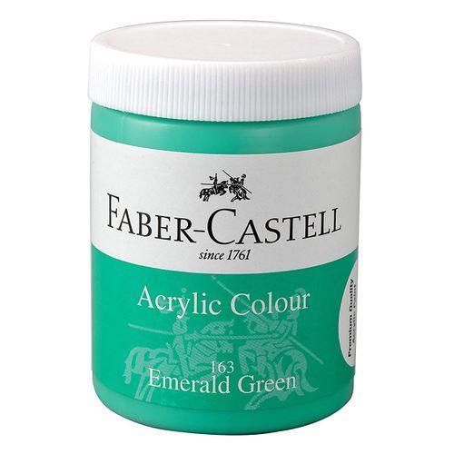Emerald Green 140ml Premium Quality Acrylic Paints Colour 163 Fabric Canvas etc.