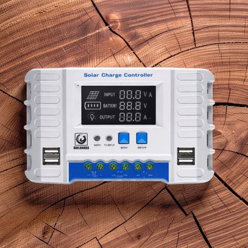 Long Term Reliability 12V24V 20A PWM Solar Charge Controller LCD Display