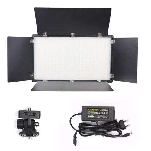 2-Pack LED Panel Light Kit With Stand With Stand For Photo, Video, And Studio Use