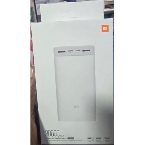 Xiaomi Mi Power Bank 3 30000mAh Durable Battery Pack for Smartphones Tablets