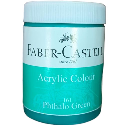 Acrylic Colour Phthalo Green 161 GLOSSY OPAQUE BUTTER LIKE EASY APPLICATION jm