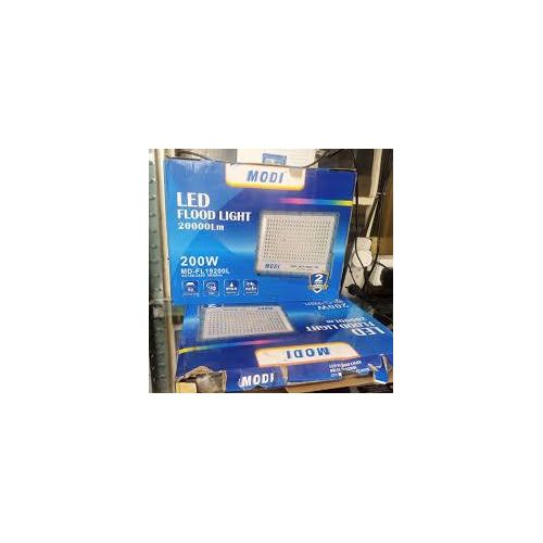 MODI Solar LED Spotlight 200W White, Waterproof, With Remote Control, That Works Automatically All Night.