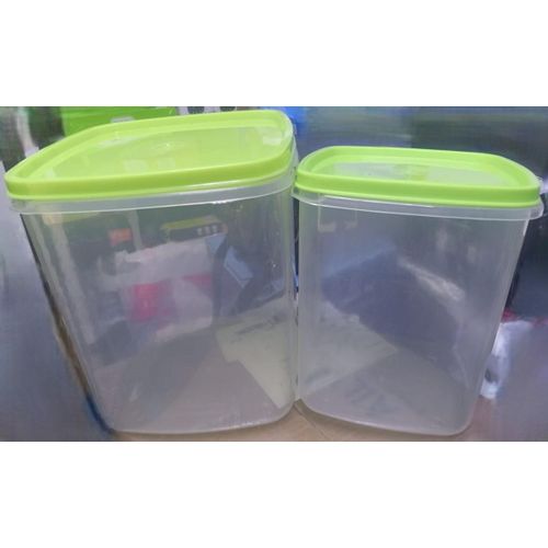 2 IN 1 Airtight Food Storage Containers