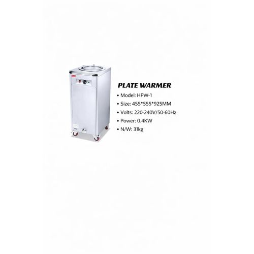 Plate Warmer Machine 220V Stainless Steel 04kW For Catering And Restaurants