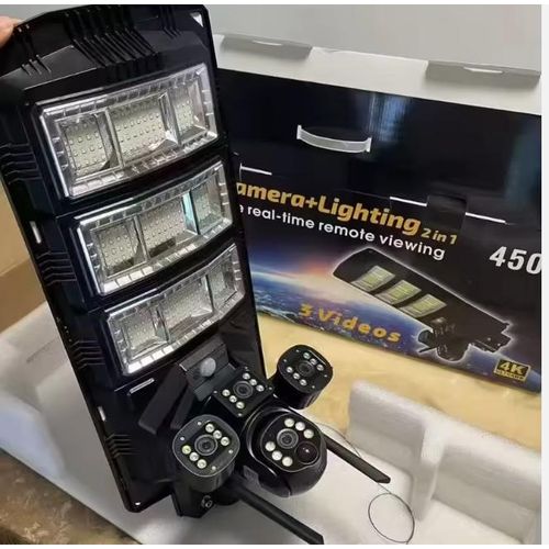 v380 Solar Camera Outdoor 3lens Ip66 Waterproof PTZ 360 Degree Wireless Security Camera Cctv Outdoor