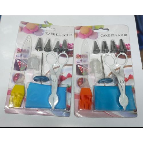 Cake Icing Decorating Set Piping Bags ,tips Set ,Pastry Brush