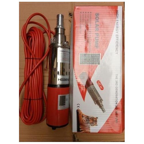 Solar Submersible Water Pump With 24V With Performance Head Of 50 Meters