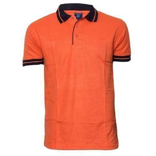 Orange Polo Shirts/Cotton Polo Tshirts/Unisex Polo Tshirt
