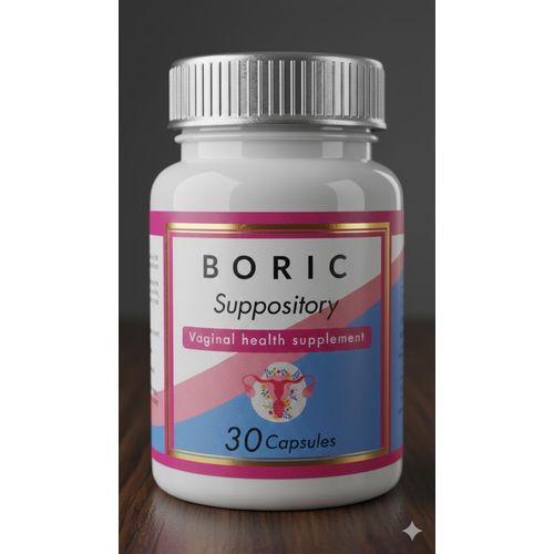 Natural Boric Acid Suppositories for Optimal Vaginal pH balance, odor control, freshness, vaginal health)