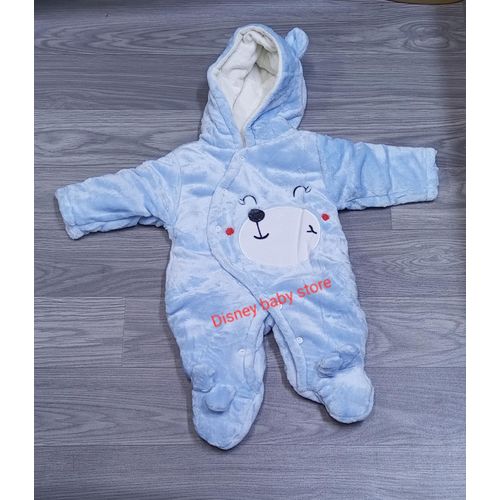 Warm and soft heavy romper (0-6m) Large
