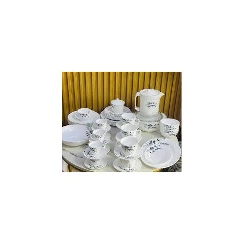 58-Piece Premium Ceramic Dinner Set With Plates, Bowls, Cups & Serveware