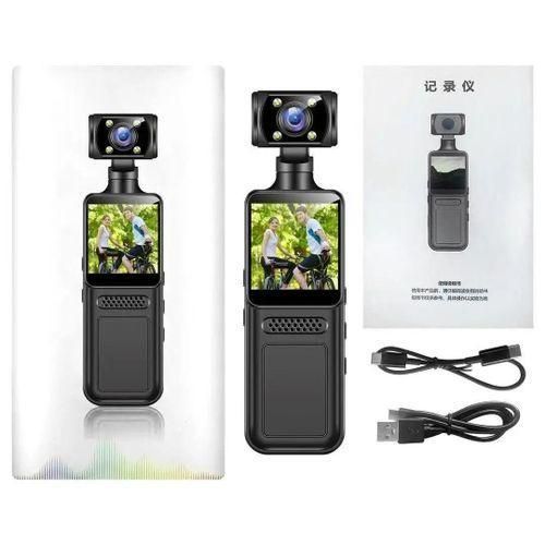 4K Ultra HD Body Camera Mini Pocket Action Camera With Night Vision And WiFi For Security And Vlogging