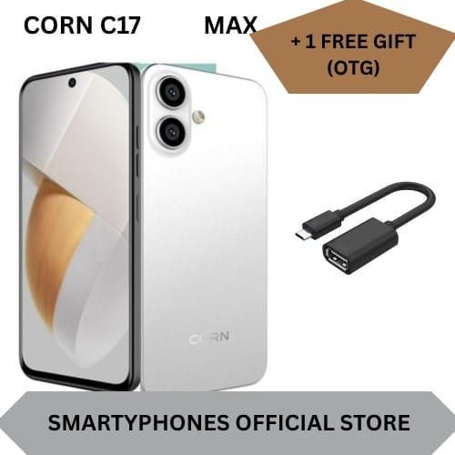 C17 MAX 6.6 inch display 64GB + 5GB (3+2) 13MP main camera + 8MP selfie camera 5000 mAh Android 13 with a face ID unlock dual sim support UNISOC T7250 Processor smartphones