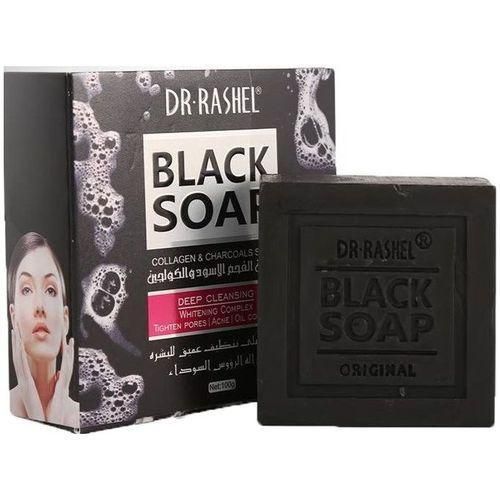 Black soap with collagen & charcoal