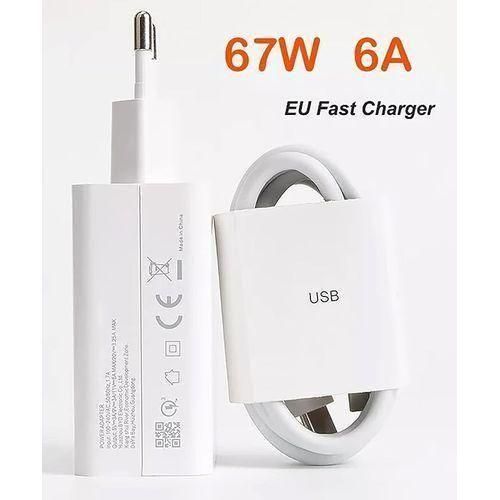 67W SUPER FAST CHARGER FOR Redmi Note 11 Pro 4G