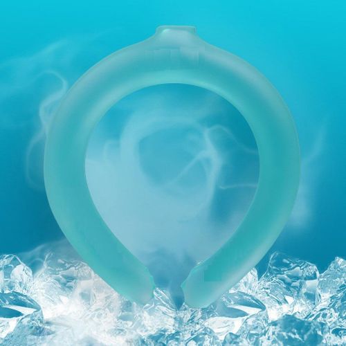 Neck Ice Pack Wrap for Cervical Pain and Cooling Cooling Neck Ring, Cooling Collar, Cooling Neckband, Summer Heat-relief Cooling Neckband Cooling Neckband Ice Pillow for Neck