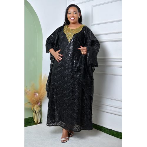 Lace Maxi With Headscarf Free Turkey Dress