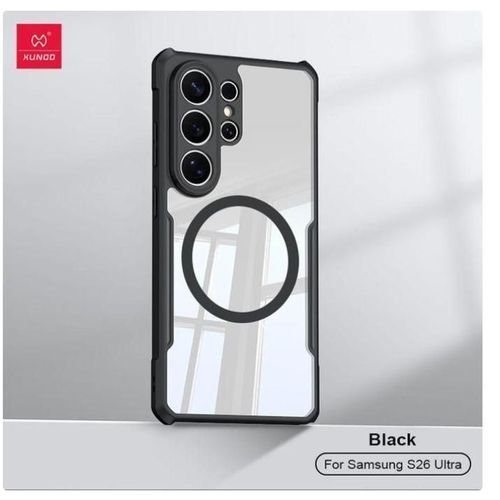 Galaxy S26 Ultra Xundo Shockproof Premium Hard PC TPU Bumper Protective Camera Protection Ultra Slim Acrylic Clear Phone Case Cover
