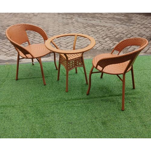 Outdoor Balcony Garden Set Table With 2 Chairs