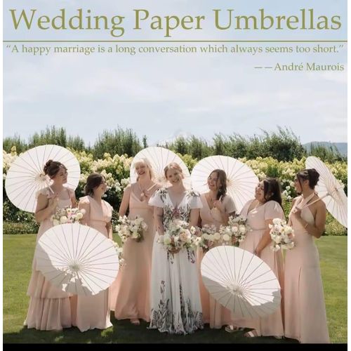 Paper Wedding Umbrella