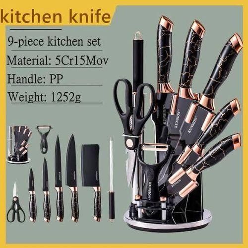 9pcs Germany Steel knife Set