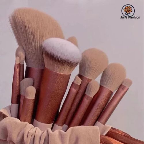 13Pcs Makeup Brushes Set Foundation Powder Eyeshadow Concealer Blending Makeup brush set Beauty Tool with Storage Bag