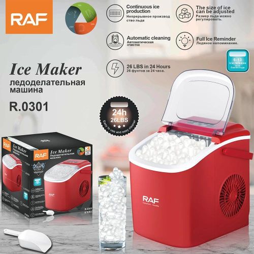 Machine for Home, Prodution Time for Ice Cubes in 6 Min Make 15 Kg /24Hrs 1.2L Tank