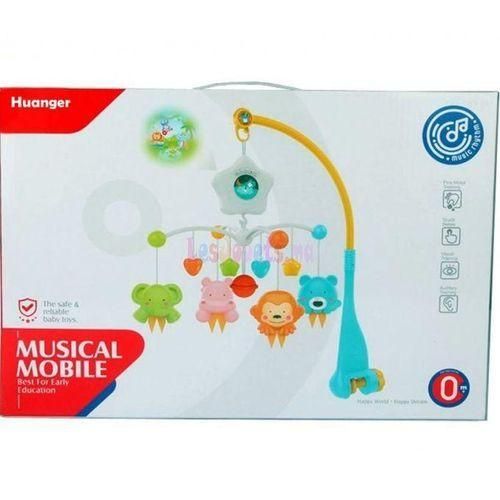 Musical Baby Mobile with Cute Animal Characters/ Cot mobile/Bed Ring