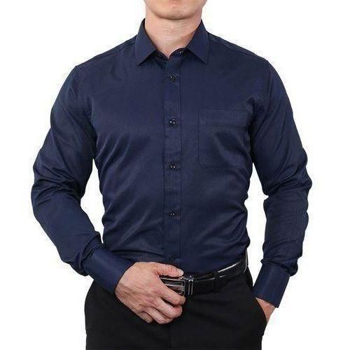 Dark Blue Turkey Men's Official Long Sleeve Formal Shirt