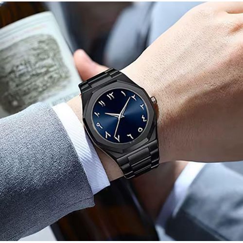 Bestwin Arabic Watch – Durable Stainless Steel Build with Elegant Design