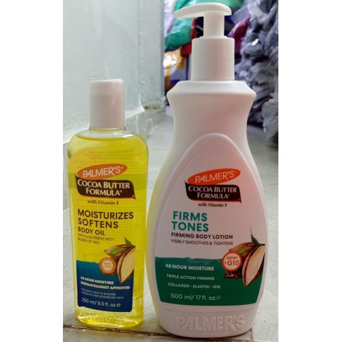 Cocoa ButterTripple Action Firming Body Lotion+BODY OIL