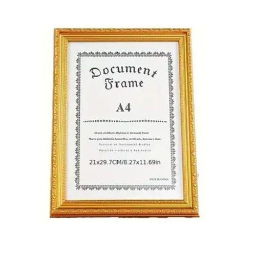 A4 Diploma Certificate Photo Artwork Picture Documents